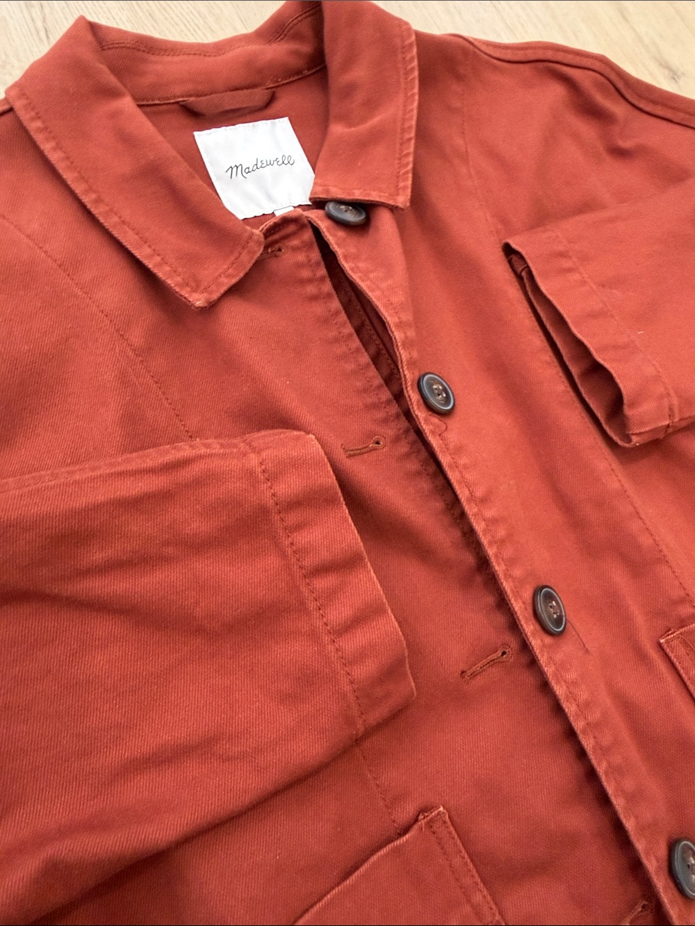 Pomeray Chore Jacket – Dusty Redwood - Picture 8 of 10